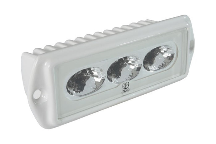 Lumitec CapriLT Floodlight White LED Flush Mount White Finish 12/24v — 1