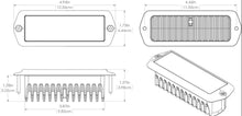 Lumitec CapriLT Floodlight White LED Flush Mount White Finish 12/24v — 2