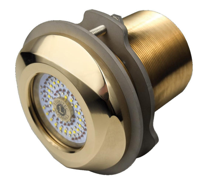 Lumitec Typhoon Thru-Hull Thru Hull 12/24v Blue/White LED Underwater — 1