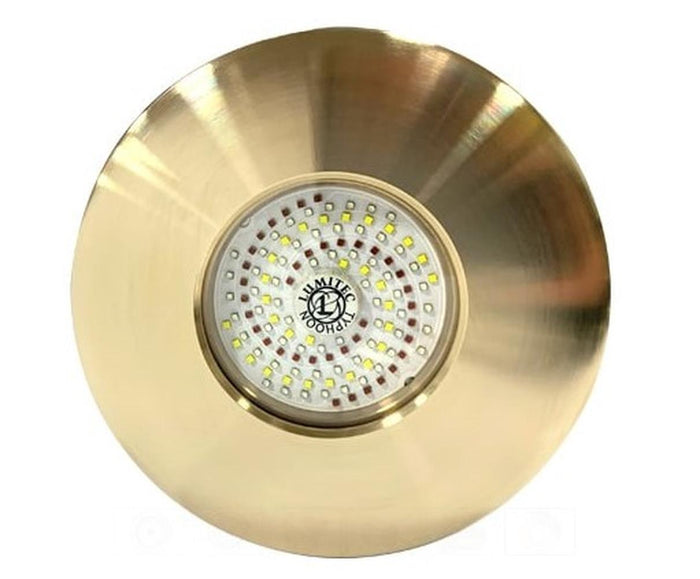 Lumitec Typhoon Flush Mount Thru Hull 12/24V Blue/White LED Underwater — 1