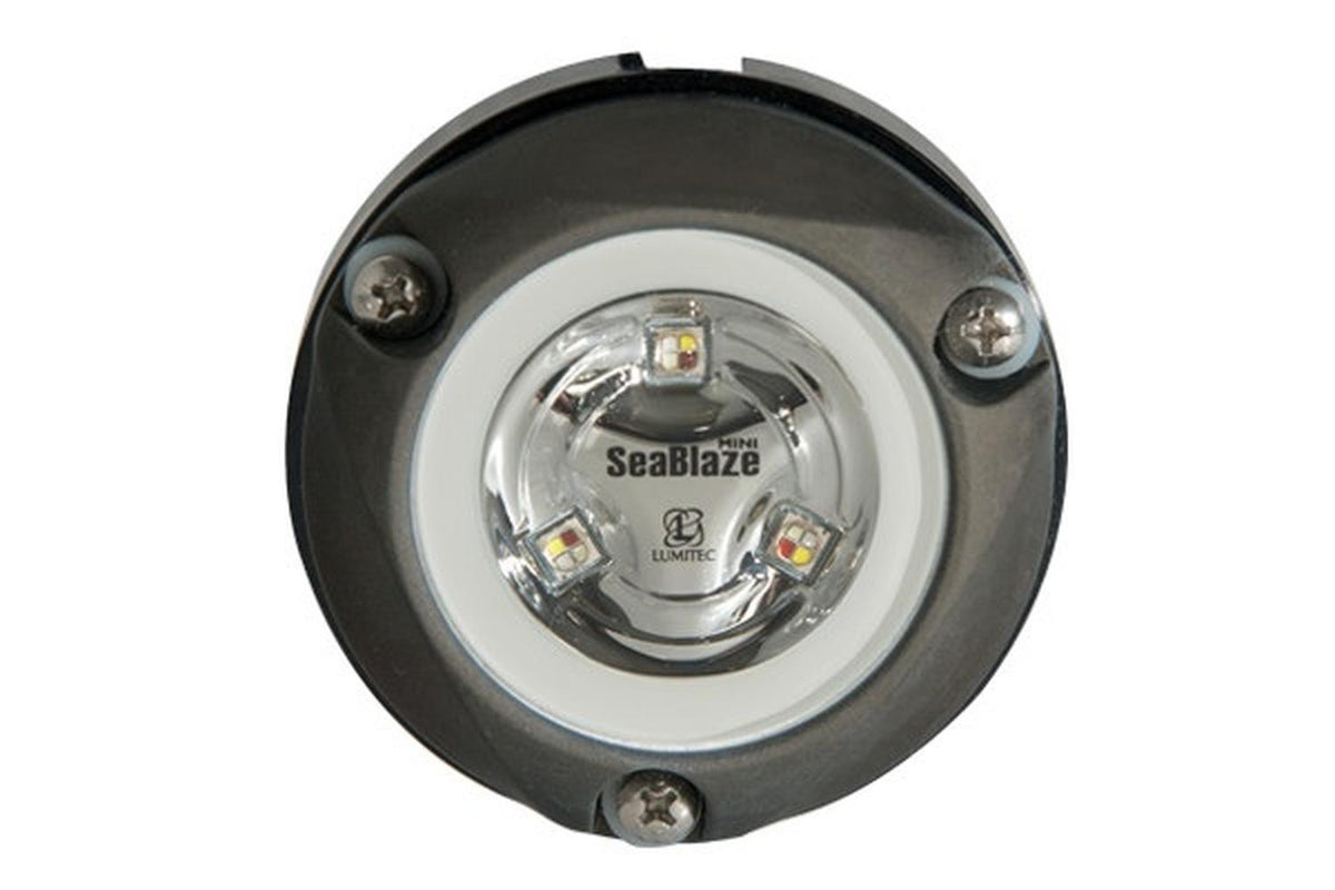 Lumitec Zambezi Mini White LED FOR PONTOON BOATS Anodized Aluminum 12/24v — 1