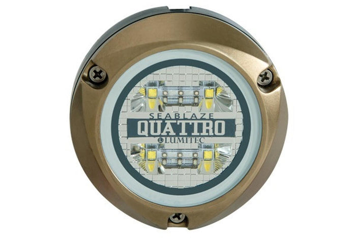 Lumitec Zambezi Quattro RGBW FOR PONTOON BOATS Bronze Housing 12/24v — 1