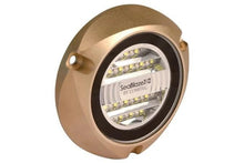 Lumitec Seablaze X2 Dual Color Blue/White LED Surface Mount Bronze Housing 12/24v — 3