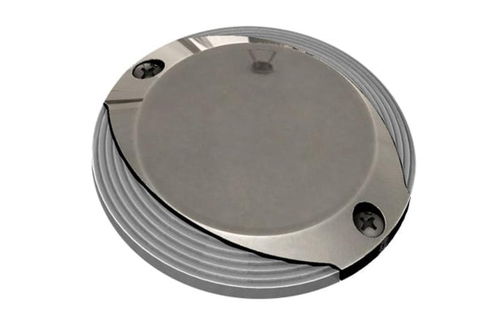 Lumitec Scallop Pathway Light Spectrum Cool White 10-30vDC Stainless Housing — 1