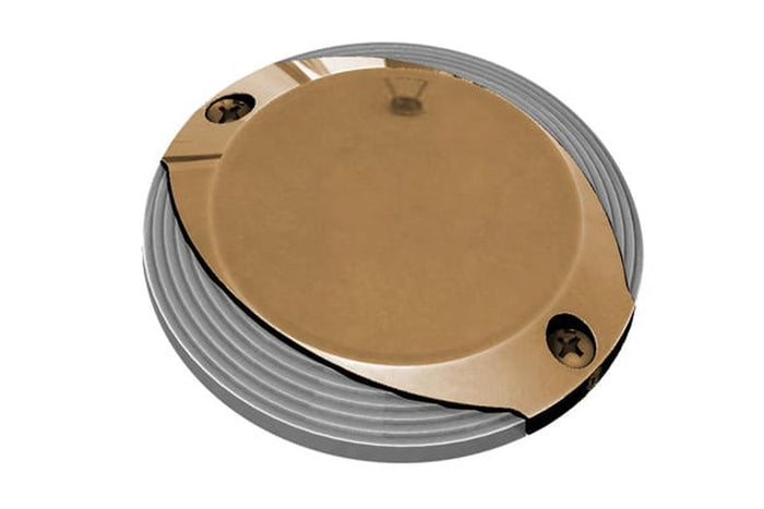Lumitec Scallop Pathway Light Spectrum Cool White 10-30vDC Bronze Housing — 1