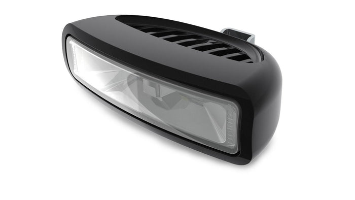 Lumitec Caprera3 Flood Light White/Red LEDfts Dimmable Bracket Mount Black 12/24v — 1