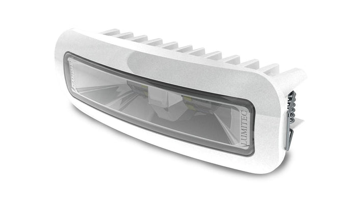 Lumitec Capri3 Flood Light White/Red LEDfts Dimmable Flush Mount White 12/24v — 1