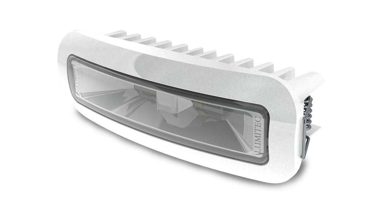 Lumitec Capri3 Flood Light White LEDfts Dimmable Flush Mount White 12/24v — 1