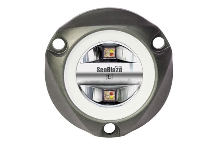 Lumitec Seablaze Mini Spectrum RGBW LED Underwater Light Anodized Aluminum 12/24v — 1