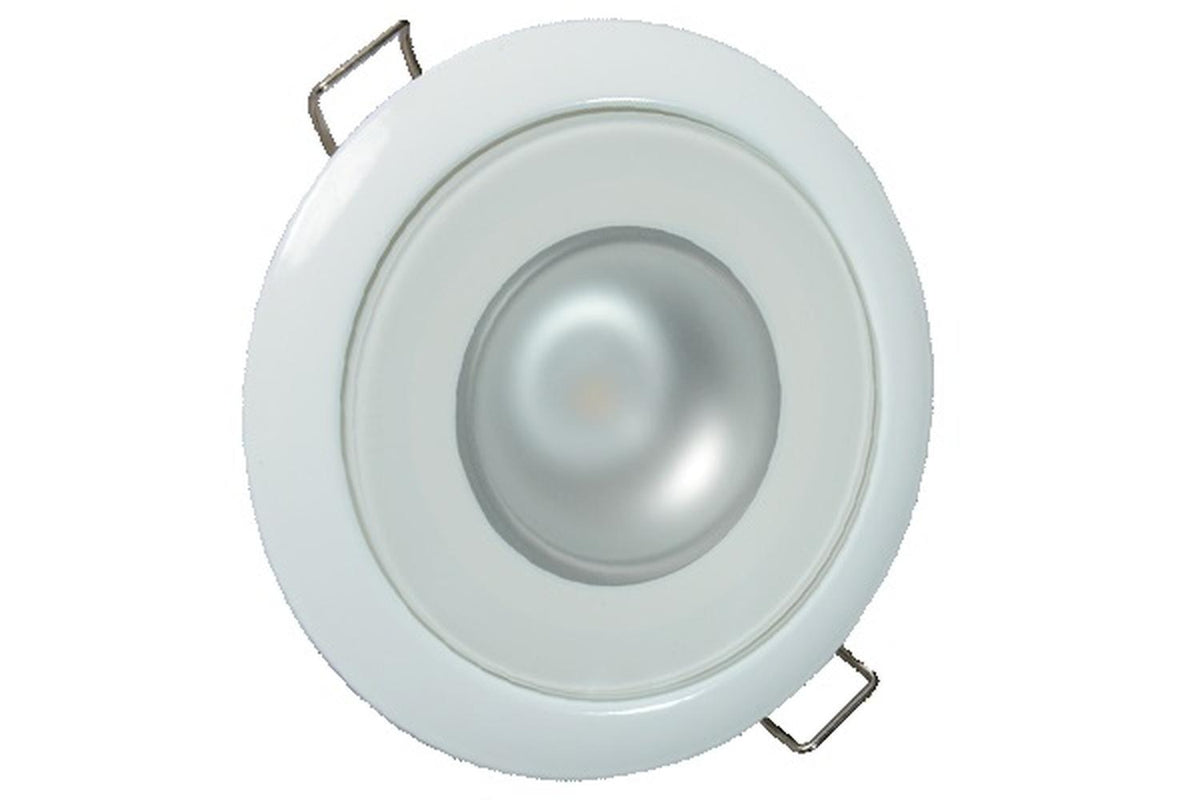 Lumitec Mirage Down Light White Finish White/Red/Blue — 1