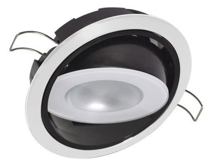 Lumitec Mirage Down Light Warm White White Finish — 1