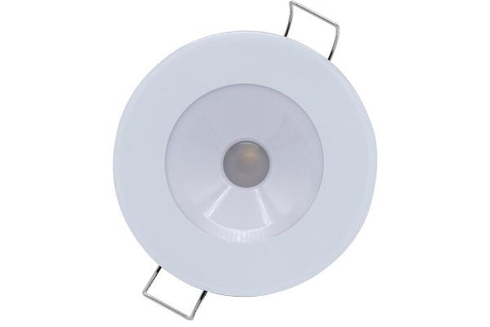 Lumitec Illusion Down Light Warm White Spectrum LED White Reflector 10-30v — 1