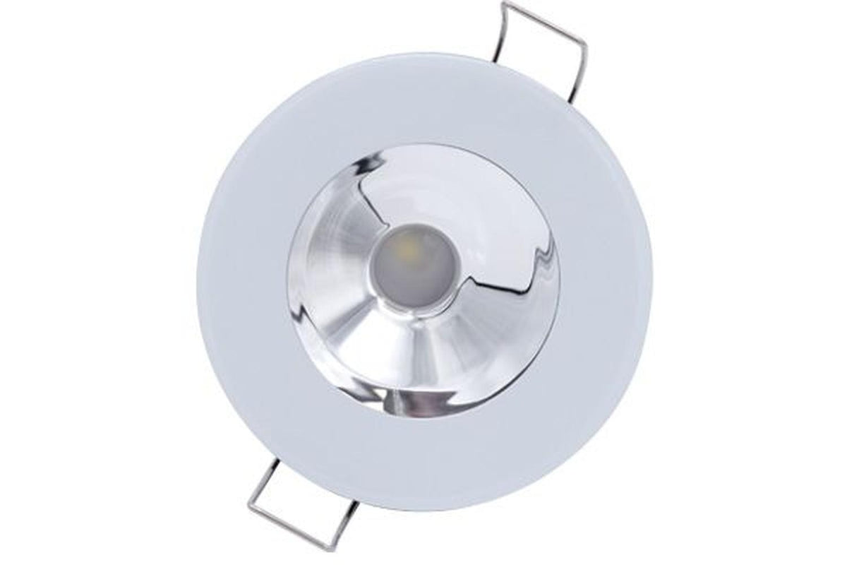 Lumitec Illusion Down Light Warm White Spectrum LED White Mirror Reflector 10-30v — 1