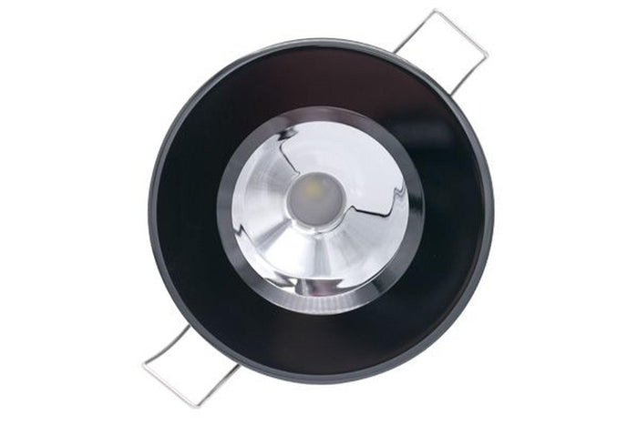Lumitec Illusion Down Light White LED Non-Dimming Black Mirror Reflector 10-30v — 1