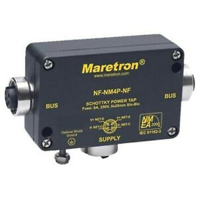 Maretron NF-NM4P-NF Mini Powertap Female-Female with Fuses — 1