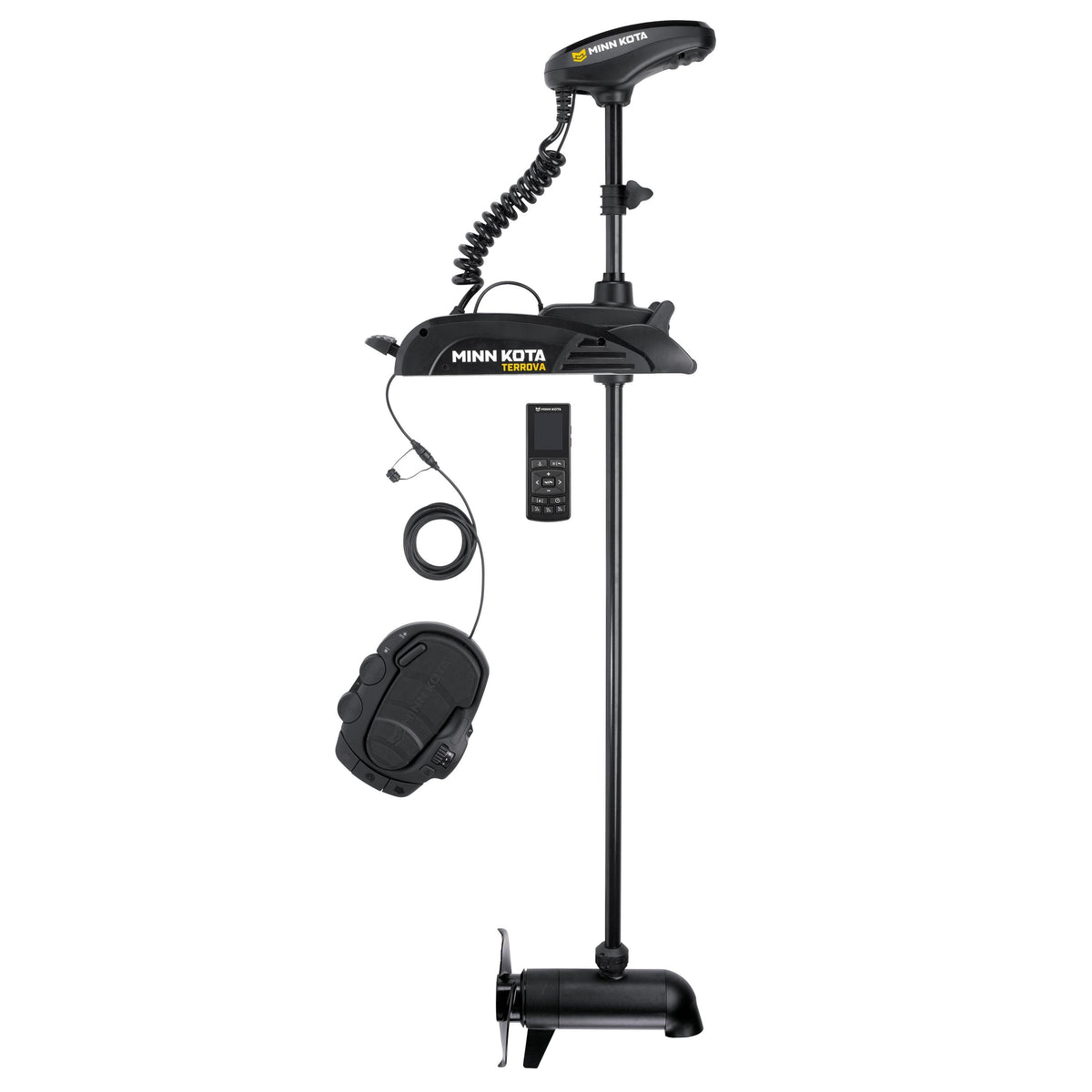Minn Kota TERROVA 2 112lb Dual Spectrum CHIRP Wireless Remote 60in Shaft Trolling Motor
