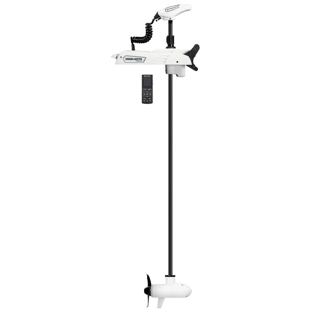 Minn Kota Riptide Terrova Quest 90/115 87in 24/36v Wireless Remote - White — 1