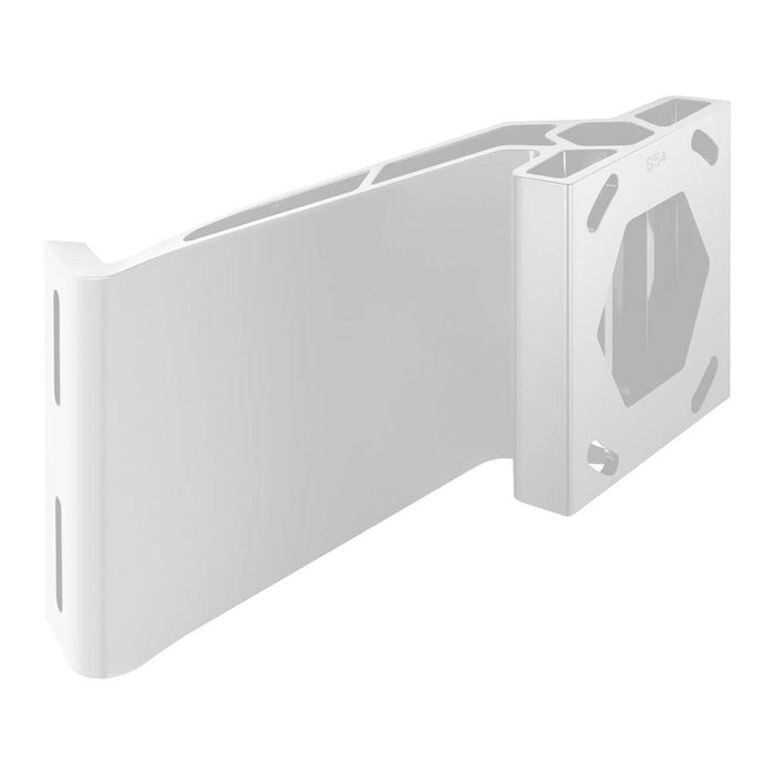Minn Kota S54 White Jack Plate Adapter for Raptor Starboard 5in Setback 4in Rise — 1
