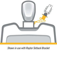 Minn Kota P54 White Jack Plate Adapter for Raptor Port 5in Setback 4in Rise — 5