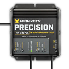Minn Kota MK230PCL Precision Charger 2 Bank 15 Amps With 6ft AC Power Cable — 1