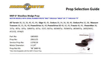 Minn Kota MKP-6 2061125 Prop Weedless Wedge — 2