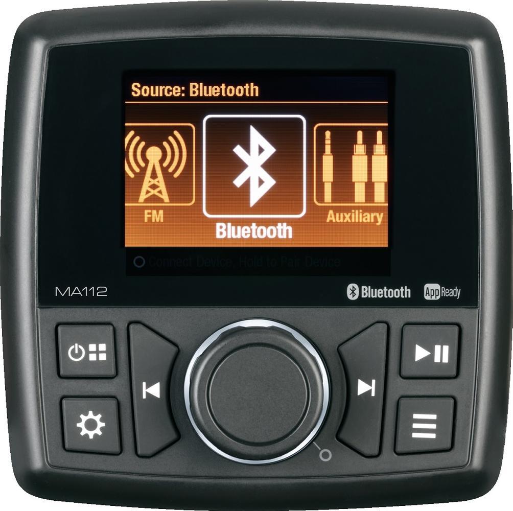 Marine Audio MA112 Stereo AM/FM/USB with Bluetooth 160 Watts - 4x40w — 1