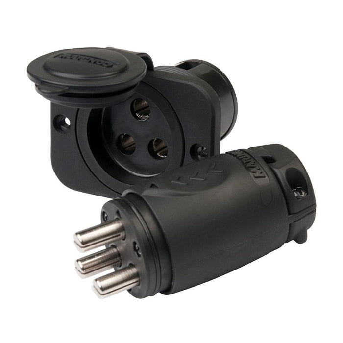 Marinco 12VCPS3 70A Trolling Motor Plug and Receptacle — 1
