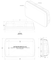 Navpod GP1920-04 SailPod for Simrad NSS16 evo3 — 2