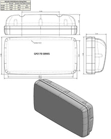 Navpod GP2170-16 SystemPod for Simrad NSS12 evo3 — 2