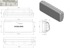 Navpod GP2300 InstrumentPod for 12in wide guard — 2
