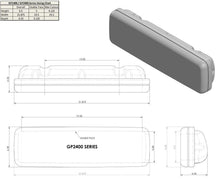 Navpod GP2401 InstrumentPod for 12in wide guard — 2
