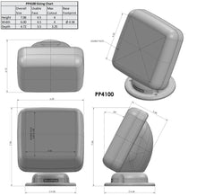 Navpod PP4102 PowerPod for one Simrad IS42 — 2
