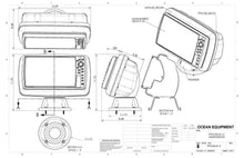 Navpod PP5100-01 Powerpod for Humminbird  HELIX 10 & HELIX 9 Series — 2