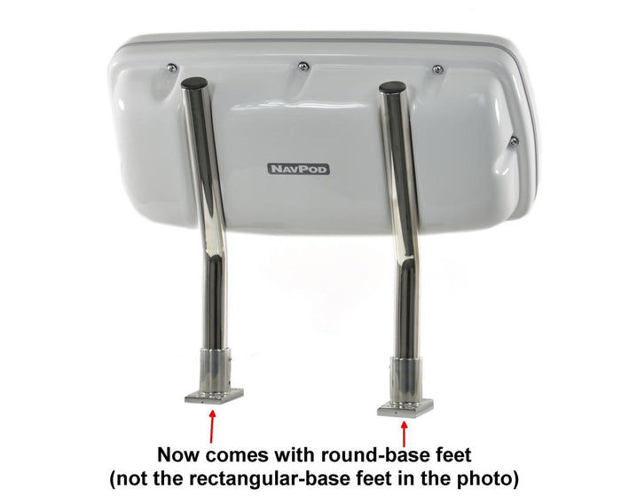 Navpod SK135 Stanchion Kit for dash mounting of GP1800 GP1040, GP1050, GP1200 — 1