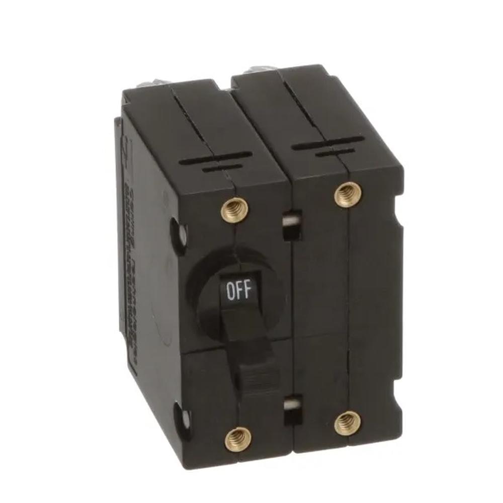 Newmar 15 Amp Double Pole Breaker W/ Black Throw — 1