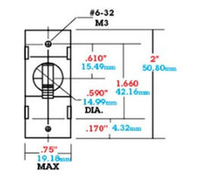 Newmar 40 Amp Single Pole Breaker W/ Black Throw — 2