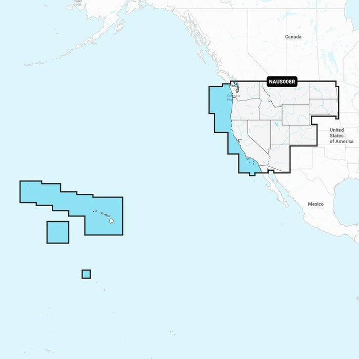 Navionics Plus NAUS008R U.S. West microSD — 1