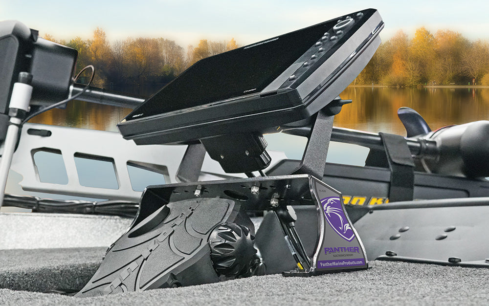 Panther Angled Electronics Deck Mount Bracket