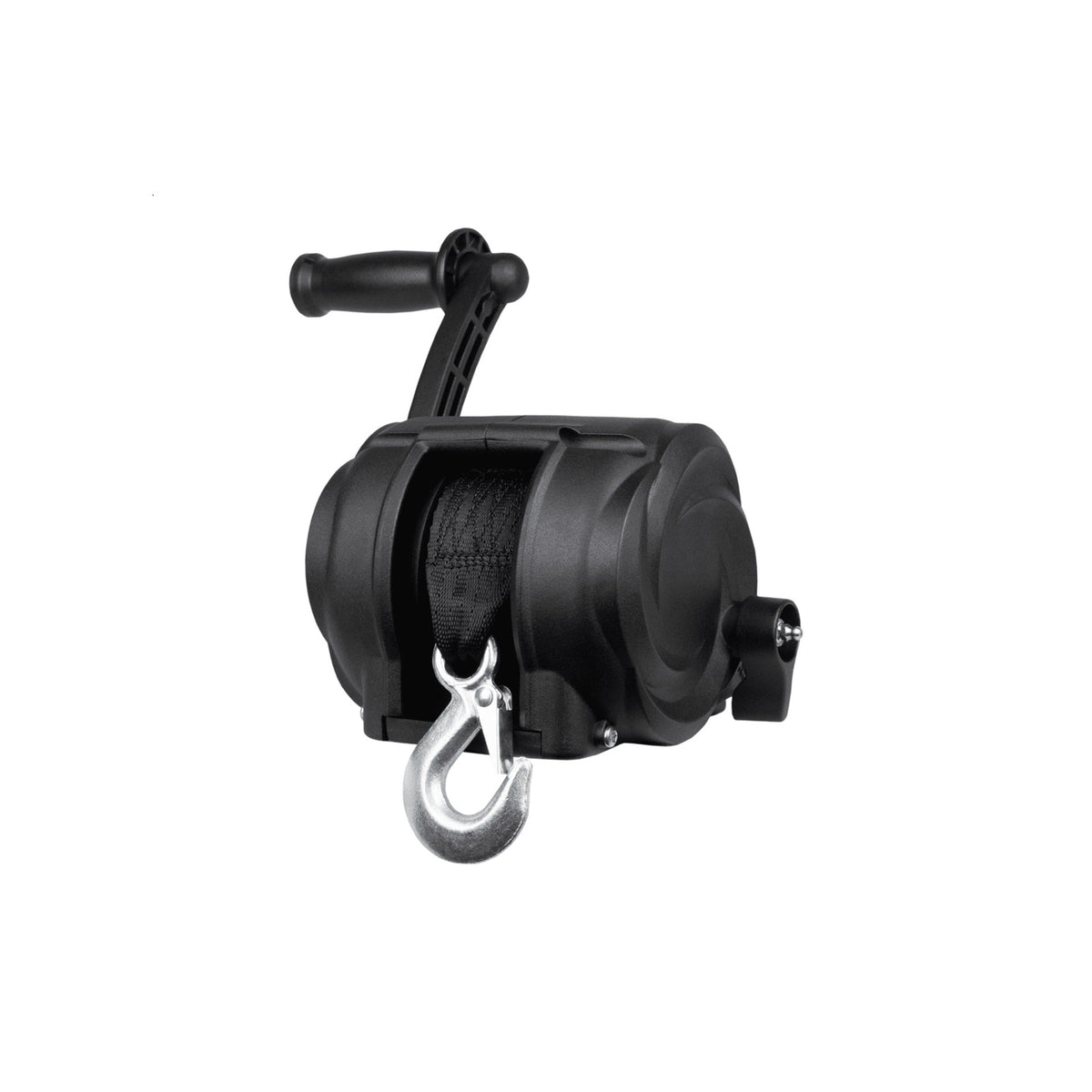 Powerwinch 2000 Trailer Winch Manual Strap Winch Black For Boats Up To 2000lb