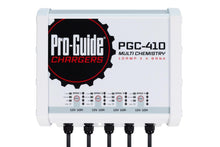 Pro Guide PGC-410 4-Bank 4x12V/10A Lead Acid/LiFePO4 On Board Charger, IP68 — 4