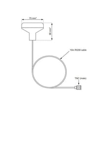 Raymarine GA200 GPS Antenna — 2
