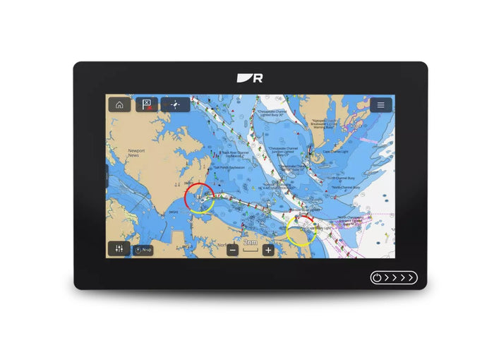 Raymarine Axiom 2 9 Chartplotter with LHC North America — 1