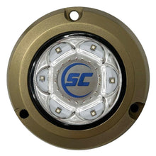 Shadow Caster SC2 Underwater LED Light  Bimini Blue 12v Bronze Surface Mount — 1