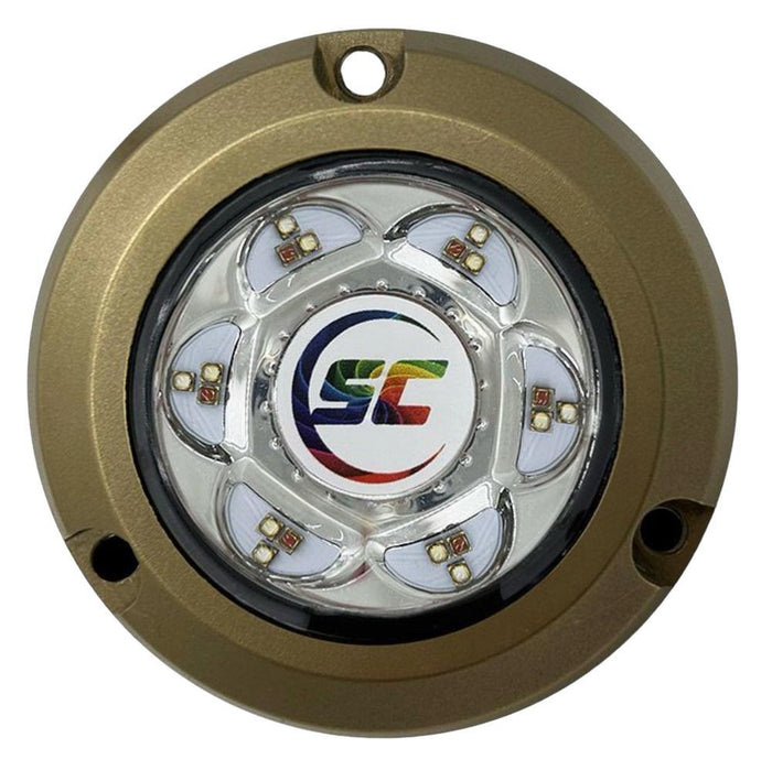 Shadow Caster SC2 Underwater LED Light Color Changing 12v Bronze Surface Mount — 1