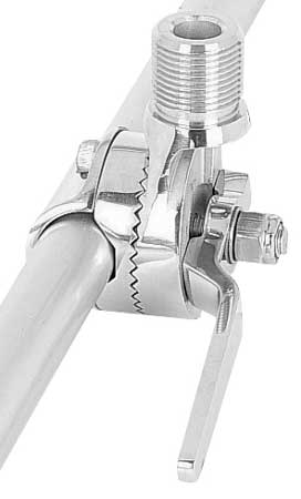 Shakespeare 4190 Rail Mount For 7/8in or 1in Rail Stainless Steel