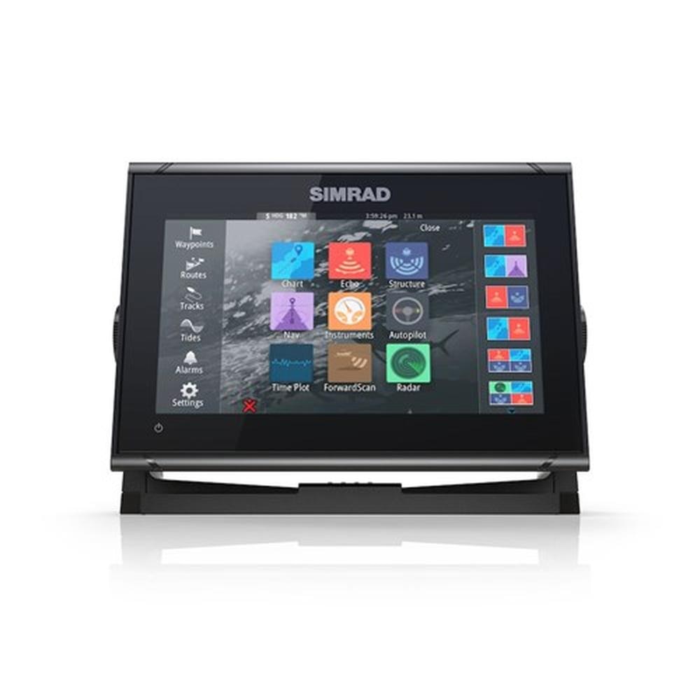Simrad GO9 XSE 9in Plotter HDI Transducer C-Map Discover microSD — 1