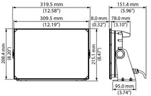 Simrad NSX3012 12in MFD with Active Imaging Transducer — 3