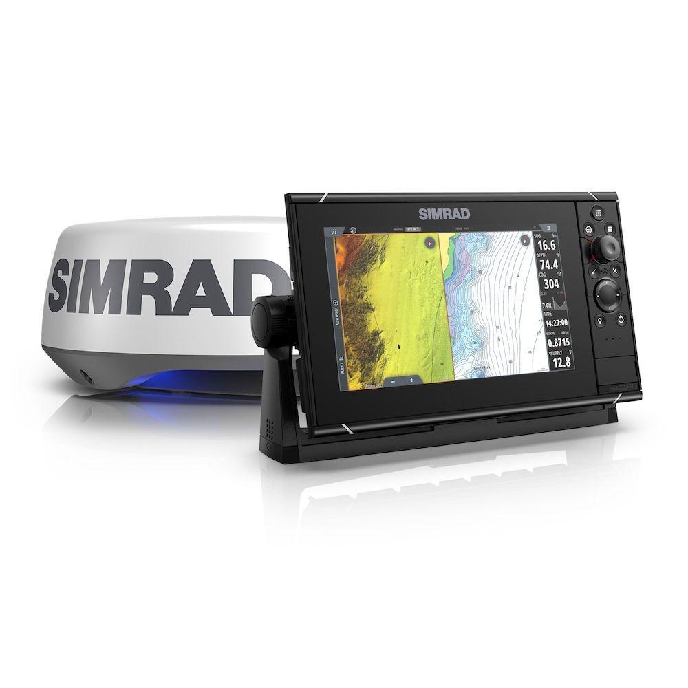 Simrad NSS12 evo3s Radar Bundle C-Map Enhanced and Halo 20+ — 1