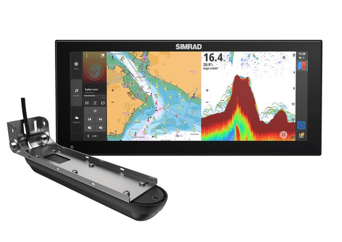 Simrad NSX3015UW  15in MFD with Active Imaging Transducer — 1