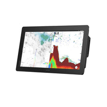 Simrad NSO 4-16 NEON OS, 16-inch Glass-bridge multi-function display. Qualcomm 8-core processor. Full HD touchscreen. Gigabit Ethernet, WIFI, Video In and Out. Next-generation C-MAP DISCOVER X chart included — 2